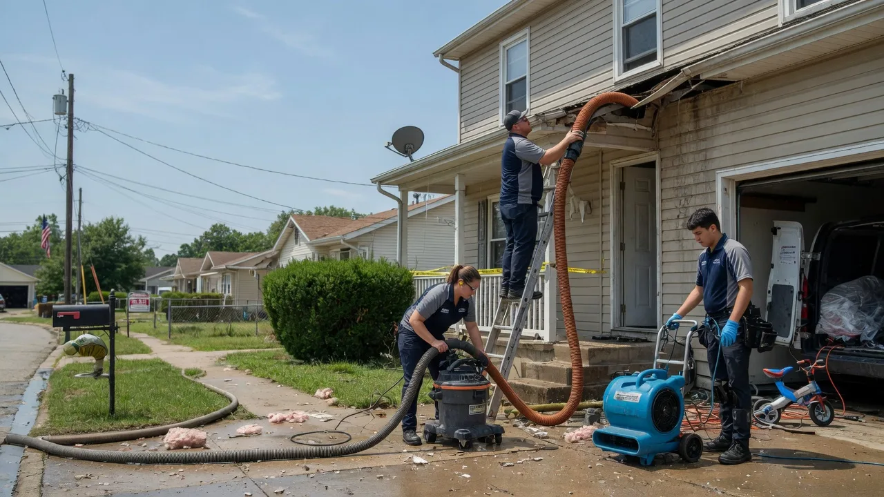 Water Damage Restoration in Jewell, KS near me